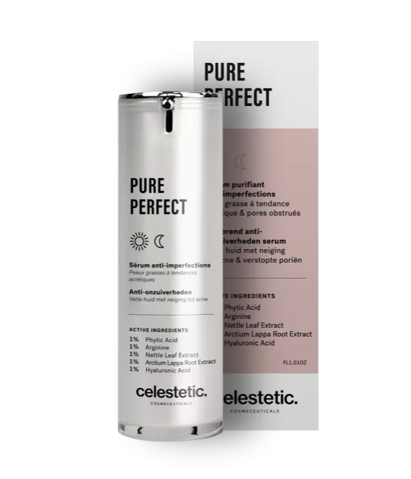 Pure Perfect Celestetic serum met hyaluronzuur en Arginine